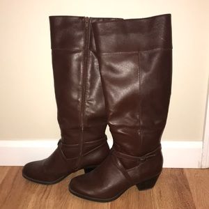 Brown Leather Boots